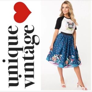 Unique Vintage EUC Kuromi Halloween Skirt